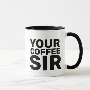 TUS TAZAS DE CAFÉ SEÑOR PARA MARIDO O NOVIO