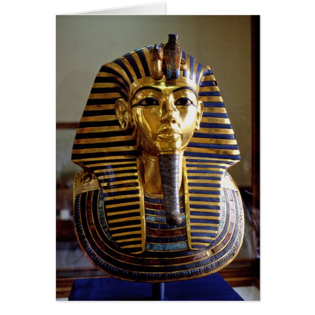 Tutankhamun - Máscara enterrada (Frente)