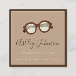 Tutor Infantil Certificado de Gafas Vintage Antigu