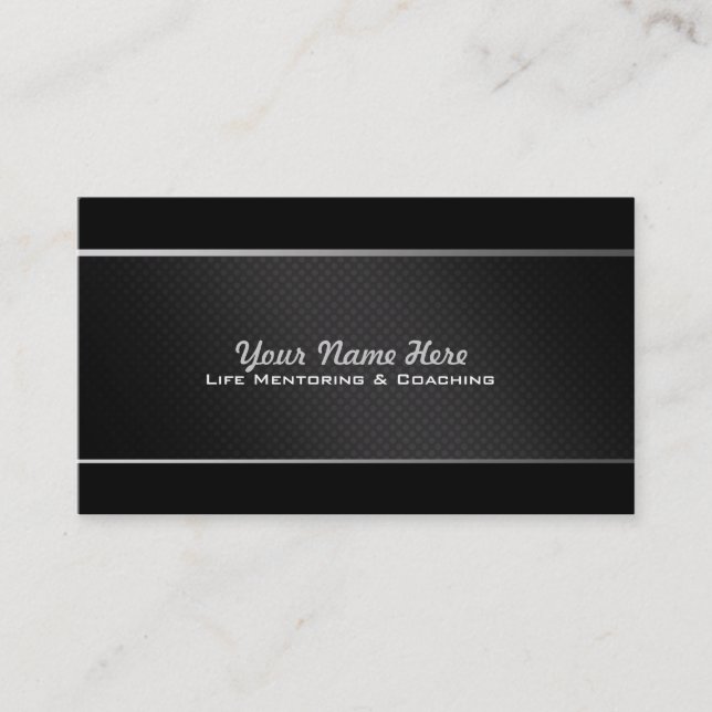 Tutoría y entrenar tarjetas de visita (Anverso)