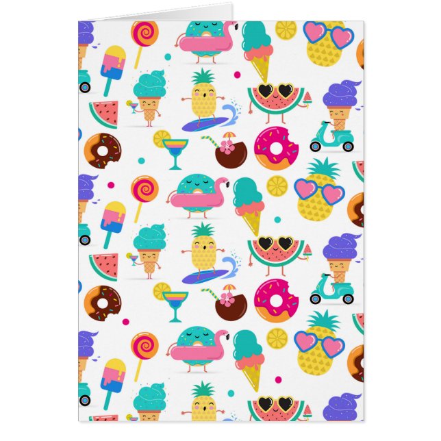 Tutti Fruitti Verano Fruta Helado Tratamiento Fies (Frente)