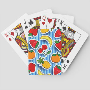 Tutti frutti, cartas de juego