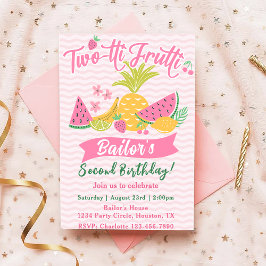 Tutti Frutti | Invitación a cumpleaños de Fiesta d
