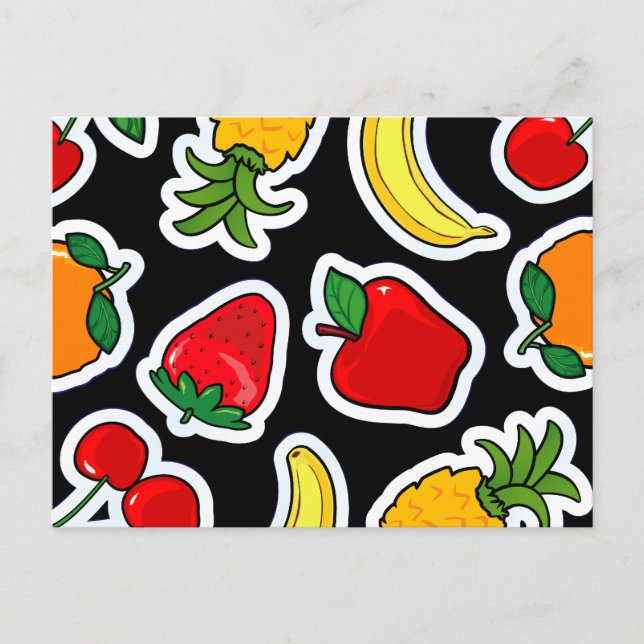 Tutti frutti, postal (Anverso)