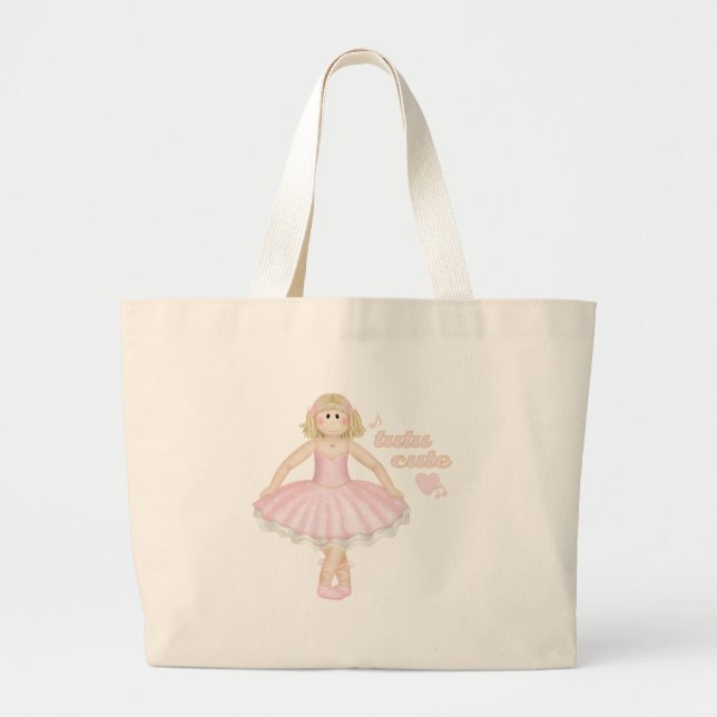 Tutu Cute (rubia) - Bolsa de Tote (Frente)
