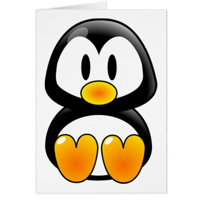 tux de pingüino de bebé (Frente)