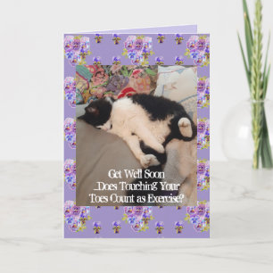 Tuxedo Cat Gracioso Pensando En Tocar Tarjeta De T