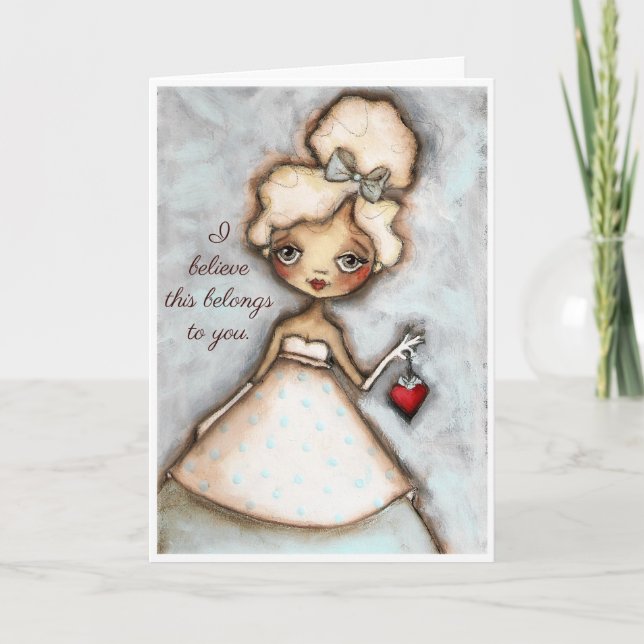 Tuya - Tarjeta de amor personalizable (Anverso)