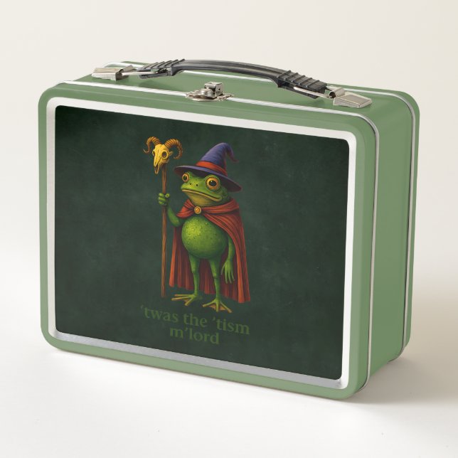 T'was The 'Tism M'Lord Frog Meme Autism Awareness (Anverso)