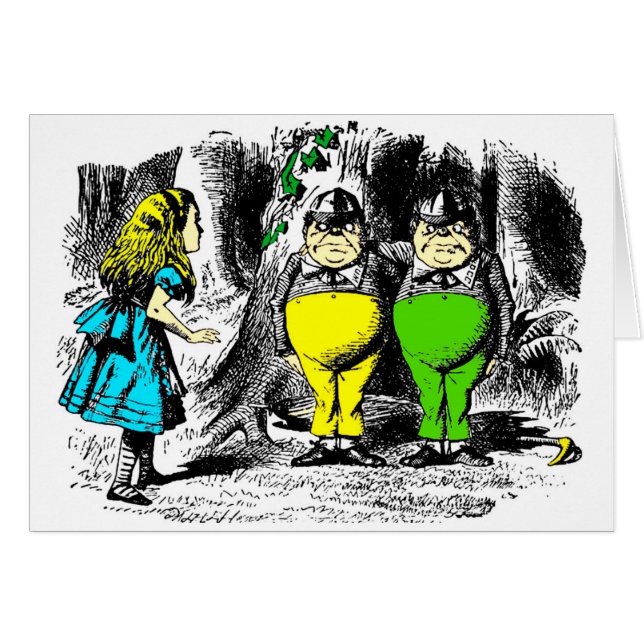 Tweedle Dee & Tweedle Dum (Anverso (Horizontal))