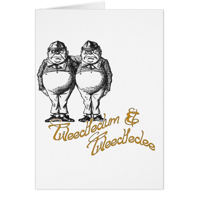 Tweedledum y Tweedledee (Frente)