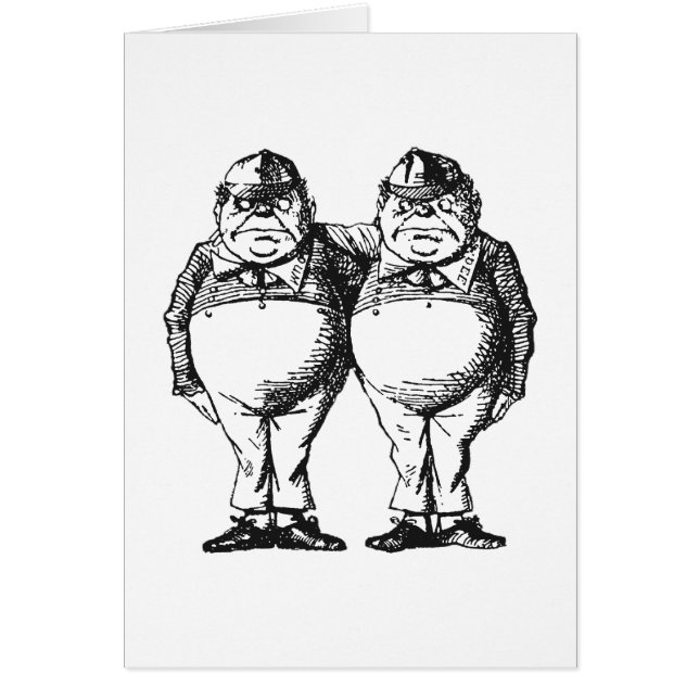 Tweedledum y Tweedledee (Frente)