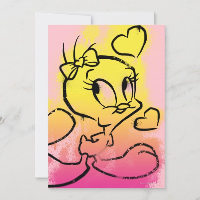 TWEETY™ Con Corazones (Anverso)