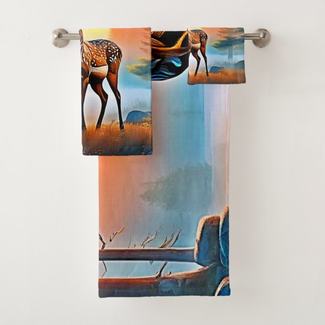 Twilight de ciervo dorado (In situ)