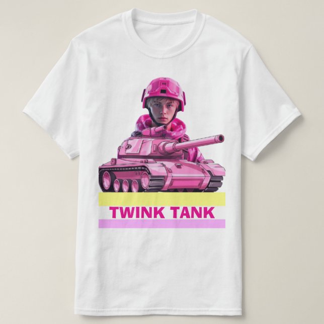 TWINK TANK LGBTQIA+ CAMISETA DE ORGULLO (Diseño del anverso)