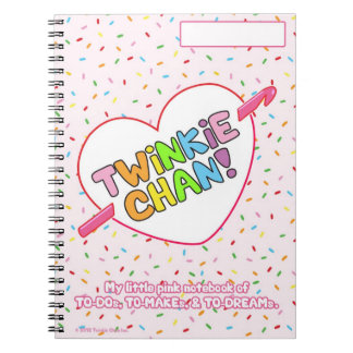 Twinkie Chan poco cuaderno rosado