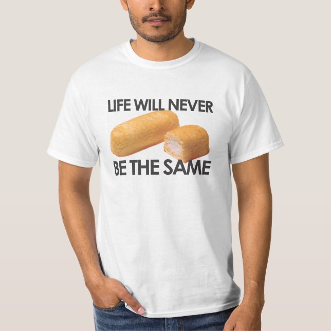 Twinkie, presentadora, camiseta blanca - divertida (Anverso)