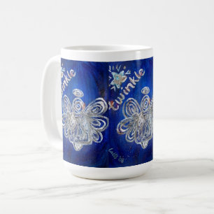 Twinkle Guardian Angel Art Personalizado Copa de c