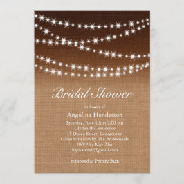 Twinkle ilumina la invitación a la ducha en el arp