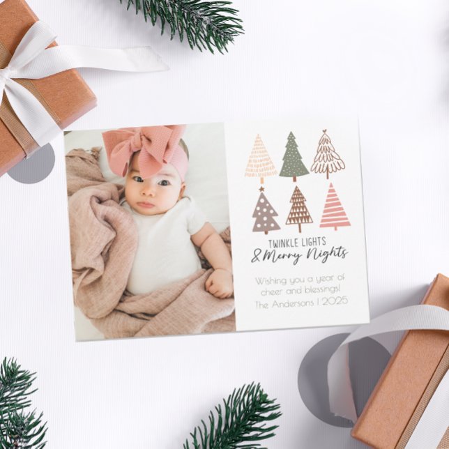 Twinkle Lights y Merry Nights Cuesta tarjeta de va (Subido por el creador)