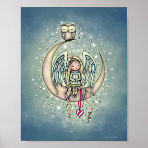 Twinkle Little Angel y Arte Ilustrado de Búho
