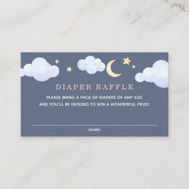 Twinkle Little Star Elephant Raffle tarjeta de ins