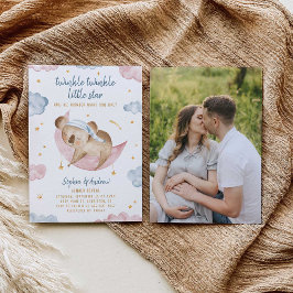 Twinkle Little Star Gender Revelan Invitación