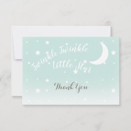 Twinkle mini estrella menta gracias a las tarjetas
