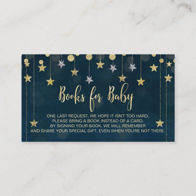 Twinkle pequeño menú de solicitud de libro de estr (Anverso)