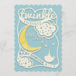 Twinkle Twinkle Invitación a cortar estrellas