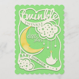 Twinkle Twinkle Invitación a cortar estrellas