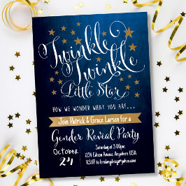Twinkle Twinkle Invitación a la Estrella Pequeña