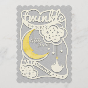 Twinkle Twinkle Invitación a revelar género de est