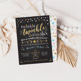 Twinkle Twinkle Invitación a revelar género de est