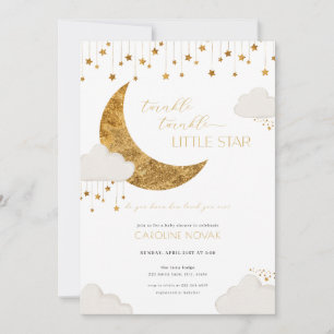 Twinkle Twinkle Invitación Baby Shower a Little St