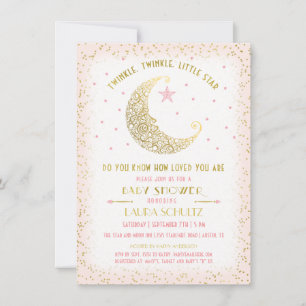 Twinkle Twinkle Invitación Baby Shower a Little St