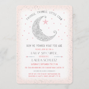 Twinkle Twinkle Invitación Baby Shower a Little St