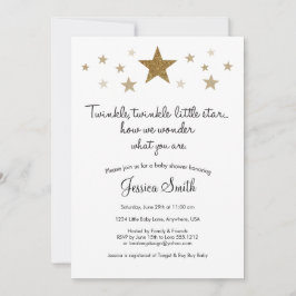Twinkle Twinkle Invitación Baby Shower a Little St