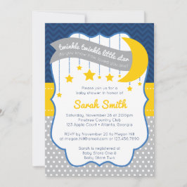 Twinkle Twinkle Invitación Baby Shower a Little St