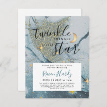 Twinkle Twinkle Invitación Baby Shower a Little St