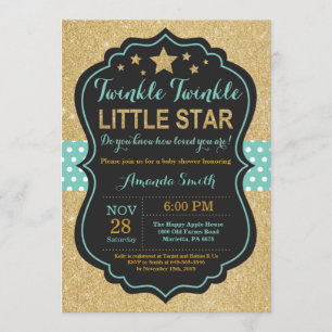 Twinkle Twinkle Invitación Baby Shower a Little St