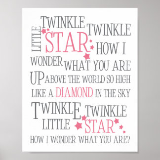 TWINKLE TWINKLE LITTLE STAR - IMPRESIÓN ARTÍSTICA