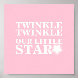 Twinkle twinkle nuestra pequeña estrella de arte i