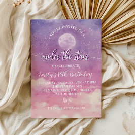 Twinkle Twinkle Pequeñas estrellas Invitación al c