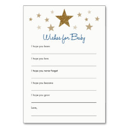 Twinkle Twinkle Pequeños deseos para las tarjetas 