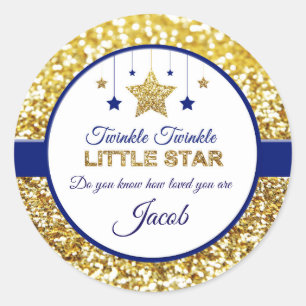 Twinkle twinkle pequeños pegatinas estrellas