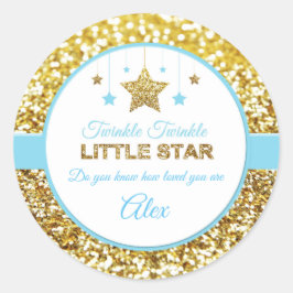 Twinkle twinkle pequeños pegatinas estrellas bebé 
