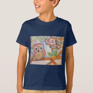 Twit Twoo, camiseta de búho de niños