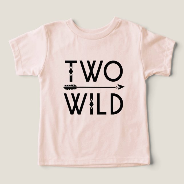 Two Wild 2nd Birthday Boy or Girl (Diseño delantero )