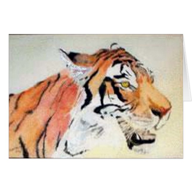 Tyger Tyger que quema brillante (Anverso (Horizontal))
